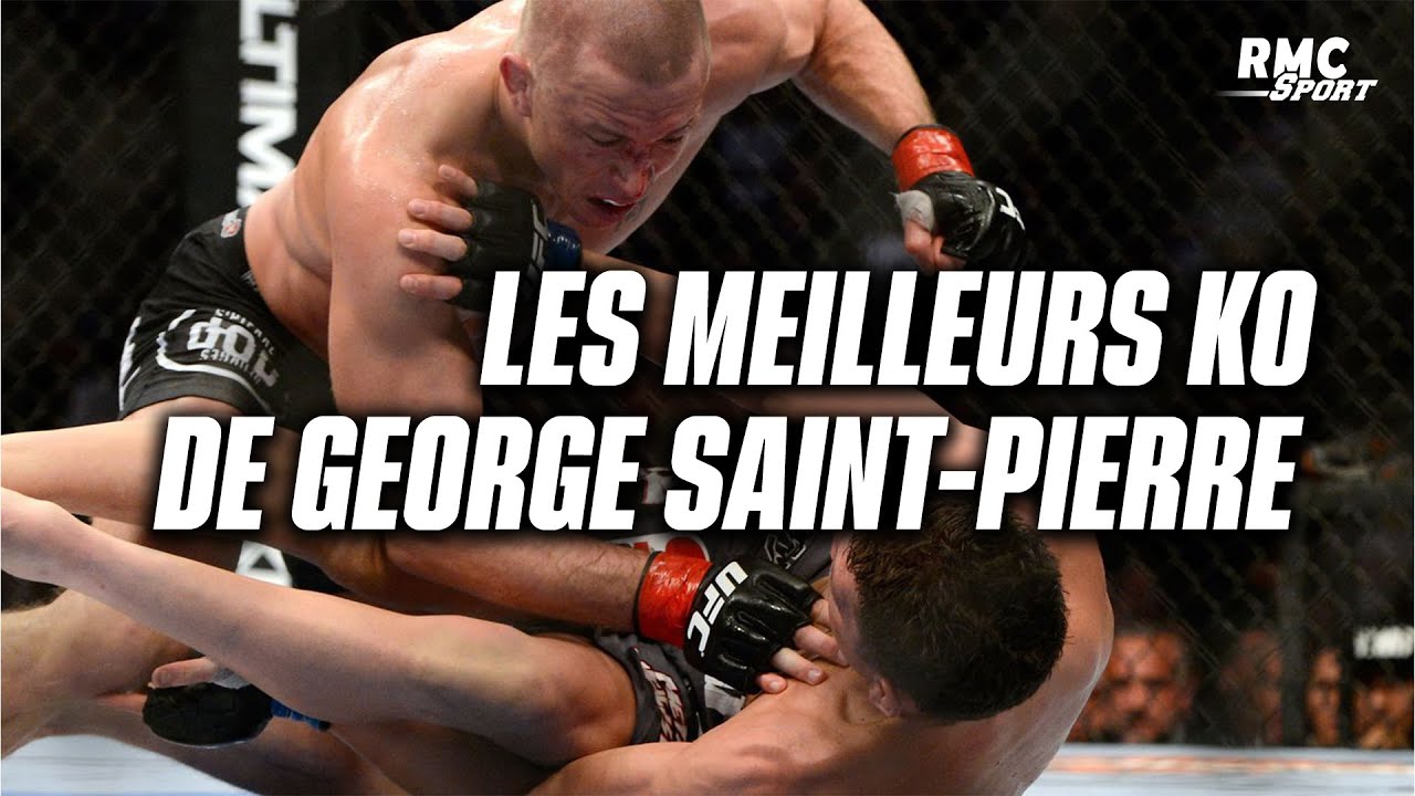 Georges Saint-Pierre lors d'un combat de MMA